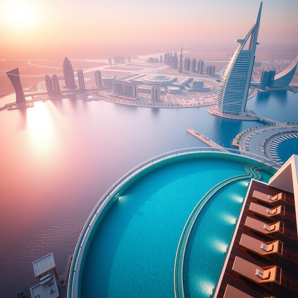 Infinity pool experience
